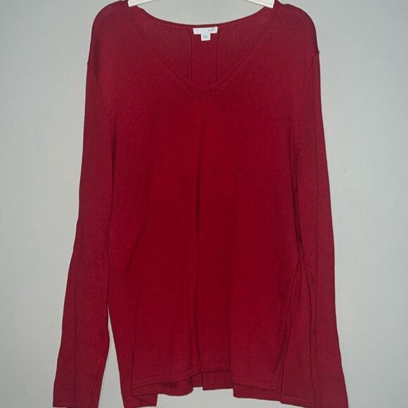 J. Jill lightweight long sleeve sweater size large - Picture 1 of 8
